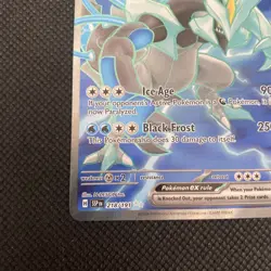 Pokemon TCG Black Kyurem EX 218/191 Full Art Ultra Rare Holo Surging Sparks - Image 5