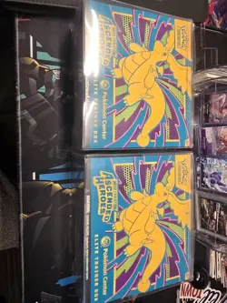 Pokemon Center ETB Ascended Heroes Lot of 2 - With protective case! - Image 1