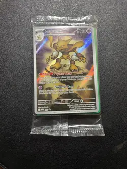 Pokemon TCG - Alakazam 009 (Black Star Promo) - Mega Evolution Promo NM SEALED - Image 1