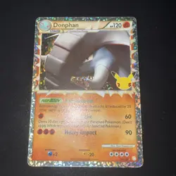#107/123 Donphan NM Pokemon TCG Celebrations: Classic Collection - Image 1