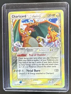 2006 Pokemon EX Crystal Guardians Charizard Delta Species Holo #4/100 - Image 1