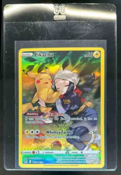 2022 Pokemon SWSH Lost Origin Pikachu Trainer Gallery #TG05/TG30 - Image 1