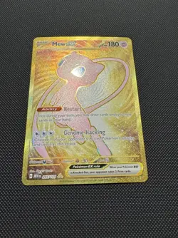 Pokemon TCG Mew ex 205/165 Sv: Scarlet & Violet 151 Gold Hyper Rare Near Mint - Image 2