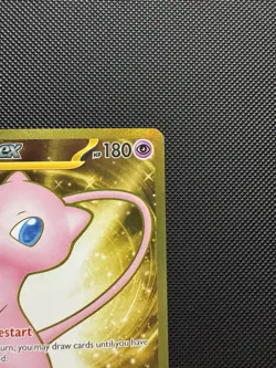 Pokemon TCG Mew ex 205/165 Sv: Scarlet & Violet 151 Gold Hyper Rare Near Mint - Image 3