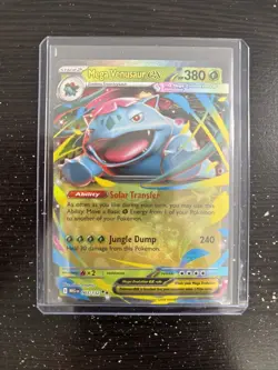 Mega Venusaur ex 003/132 - Mega Evolutions - Pokemon TCG - Double Rare - Image 1