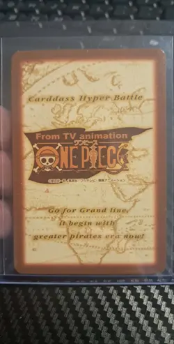 BANDAI One Piece Hyper Battle C534 CROCODIL HOLO FOIL SCARCE EARLY CARD VINTAGE - Image 2