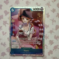 Nami OP11-054 SR One Piece TCG: A Fist of Divine Speed English - Image 1