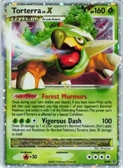 Torterra LV.X - Holo - DP09 Black Star Promo - Pokemon TCG - 2007 - Image 1