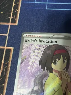 Erika's Invitation NM 196/165 Scarlet & Violet 151 Pokemon TCG - Image 5