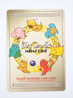 My Deck Memo Card Promo Japanese Pokemon TCG - Image 2