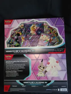 Pokemon TCG Mimikyu ex & Alcremie ex Premium Collection Lot Of 2 - Image 1