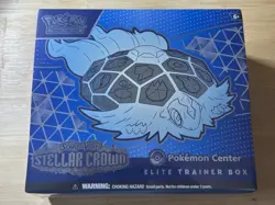 Pokemon Center Stellar Crown Elite Trainer Box ETB New Factory Sealed SHIPS ASAP - Image 1