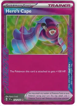 Hero's Cape 152/162 SV05: Temporal Forces NM Pokemon 2024 - Image 1