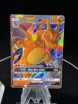 Pokemon TCG Charizard GX SM211 Black Star Promo Holo Card Hidden Fates - Image 1