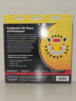 Pokemon 30th anniversary Pikachu Promo Box - Image 2