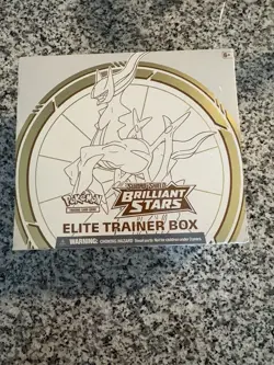 Pokemon TCG Sword & Shield Brilliant Stars Elite Trainer Box - Image 1