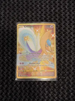 Pokemon TCG Cresselia 228/203 SWSH07 Evolving Skies Secret Rare Full Art Holo - Image 1