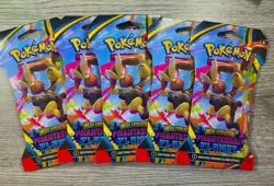 Lot of 5 Pokemon TCG Phantasmal Flames Booster Packs - New/Sealed/Loose 🔥🔥🔥🔥 - Image 1