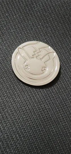 Pokemon Celebrations Pikachu Metal 25th Anniversary Collectors Coin/Token - Image 1