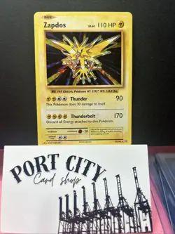 Zapdos Pokemon • Holo Rare • 42/108 Evolutions - Image 1