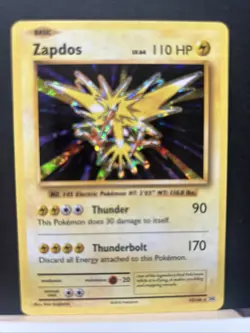Zapdos Pokemon • Holo Rare • 42/108 Evolutions - Image 2