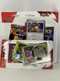 Pokemon Scarlet Violet Destined Rivals Blister Pack Kangaskhan Bundle - Image 1