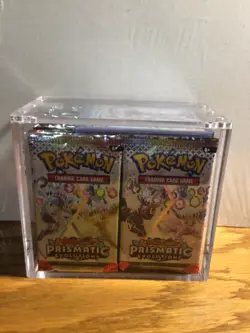 POKEMON PRISMATIC EVOLUTIONS 36 BOOSTER PACKS SEALED - Image 1