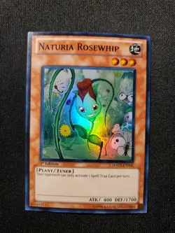 Naturia Rosewhip HA02-EN041 Hidden Arsenal 2 1st Edition LP Yugioh Tcg - Image 1