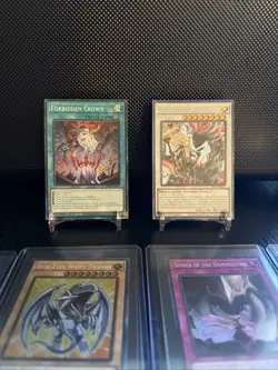 Forbidden Crown Yu-Gi-Oh Lot (43) 1st Edition Secret Rare (18) UR (35) Mint - Image 3