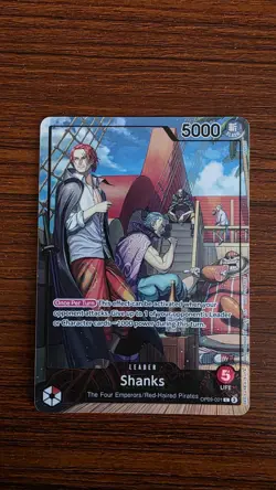 Shanks (2025 PSA Magazine Promo) OP09-001 One Piece Promotion Cards Mint - Image 1
