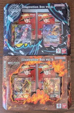 ONE PIECE Illustration Box Vol 5 & Vol 6 NEW PRB-02 OP-13 TCG Sealed - Image 1