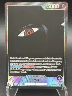 One Piece TCG Imu OP13-079 Leader Alternate Art Alt English NM/M - Image 1