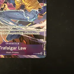 One Piece Trafalgar Law P-093 (Illustration Box 6) Alt Art Promo NM - Image 5