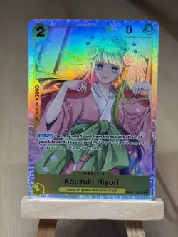 Kouzuki Hiyori OP06-106 One Piece Wings of the Captain Super Rare Near Mint - Image 1