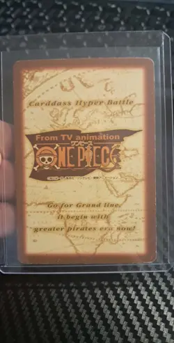BANDAI One Piece Hyper Battle LUFFY PIRATES SANJI S13 HOLO FOIL SCARCE EARLY - Image 2