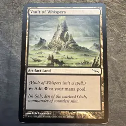 VAULT OF WHISPERS Mirrodin MTG MP L11 - Image 1