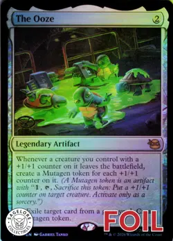 MTG The Ooze (177) | NM Foil | TMNT {TMT} - Image 1
