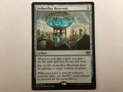 MTG Kaladesh AETHERFLUX RESERVOIR LP (0183) Graded Power - Image 1
