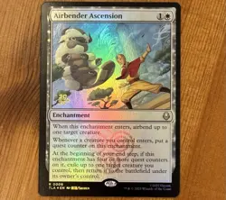 Airbender Ascension [Prerelease] R 0006, NM Foil Promo, MTG Avatar TLA - Image 1