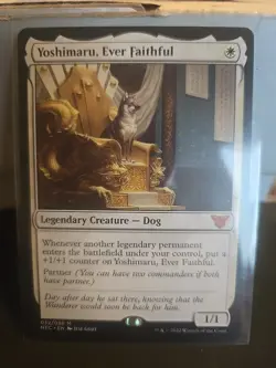 Yoshimaru, Ever Faithful Commander: Kamigawa: Neon Dynasty Regular - Image 1