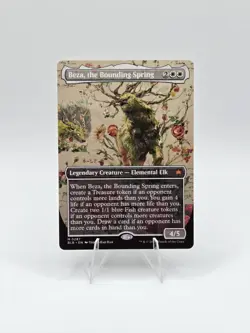 Beza, the Bounding Spring (Borderless) Bloomburrow Regular Near Mint - Image 1