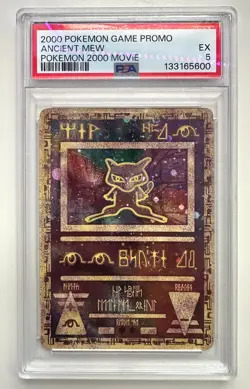 2000 POKEMON GAME MOVIE ANCIENT MEW POKEMON 2000 MOVIE PSA 5 - Image 1