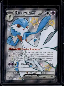 2024 Pokemon Paldean Fates Gardevoir ex #217/091 - Image 1