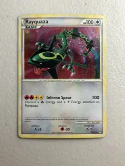 Pokemon Call of Legends Rayquaza 20/95 Holo Rare HP - Image 1