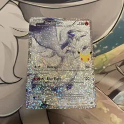 Reshiram 113/114 Celebrations: Classic Collection Holo Pokemon TCG 25 2021 NM/M - Image 3