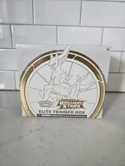 Pokemon TCG Sword & Shield Brilliant Stars Elite Trainer Box - - Image 1