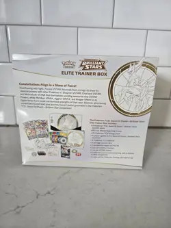 Pokemon TCG Sword & Shield Brilliant Stars Elite Trainer Box - - Image 2