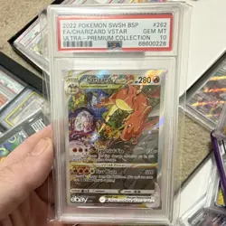 Pokemon Charizard VSTAR Promo Holo SWSH262 Sword & Shield PSA 10 - Image 1
