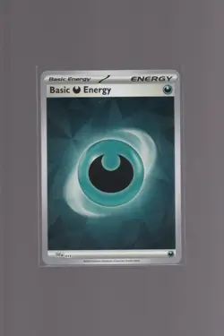Basic Dark Energy SVE 015 Reverse Holo Pokemon TCG Card NM - Image 1