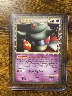 Pokemon Slowking Prime 85/90 Undaunted HGSS Ultra Rare Holo (LP) - Image 1